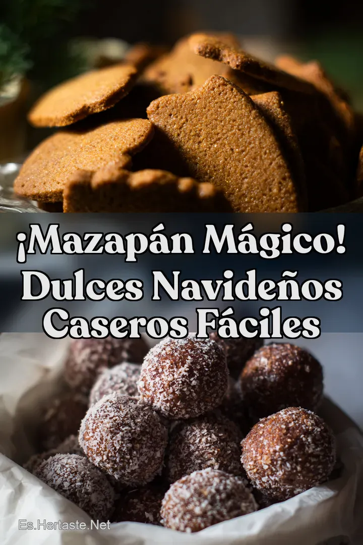 &iexcl;Mazap&aacute;n M&aacute;gico! Dulces Navide&ntilde;os Caseros F&aacute;ciles
