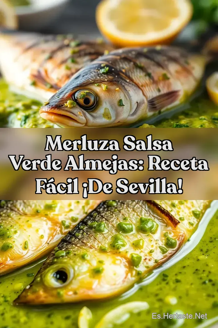 Merluza Salsa Verde Almejas: Receta F&aacute;cil &iexcl;De Sevilla!