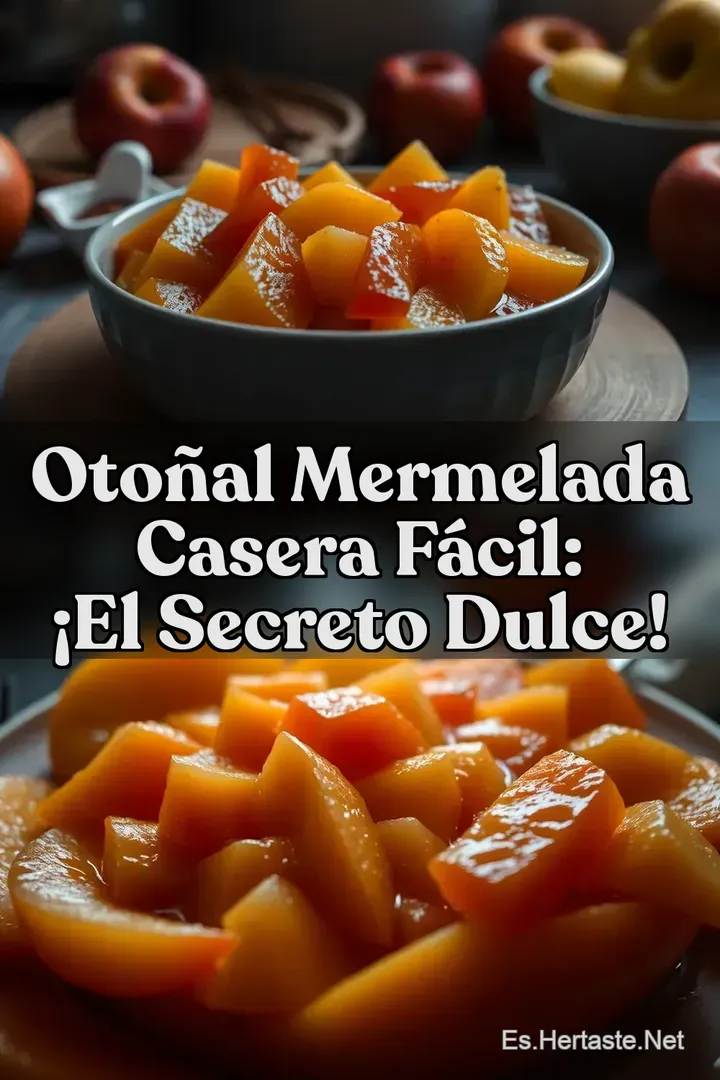 Oto&ntilde;al Mermelada casera f&aacute;cil: &iexcl;El Secreto Dulce!