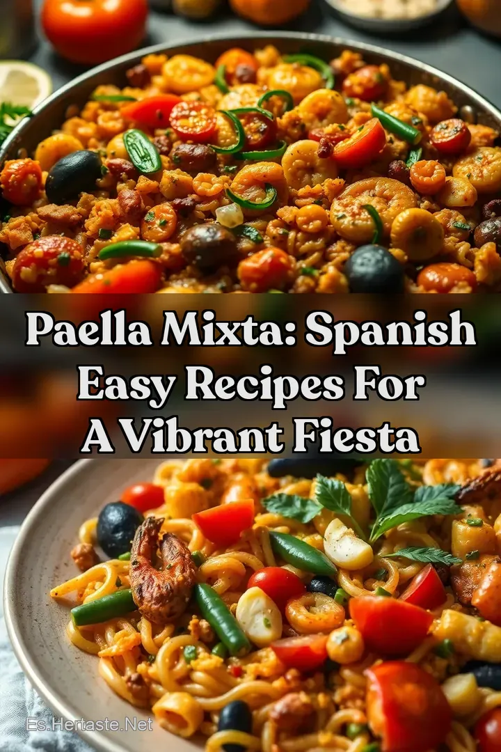 Paella Mixta: Spanish Easy Recipes for a Vibrant Fiesta