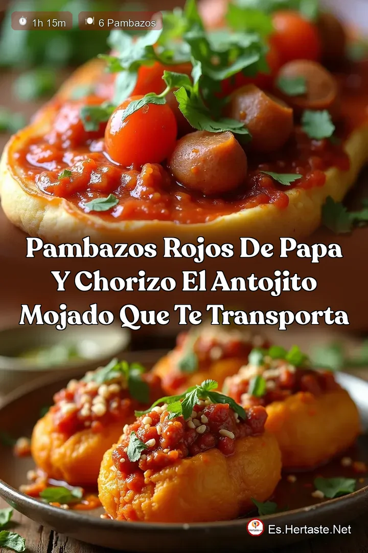 Pambazos Rojos de Papa y Chorizo El Antojito Mojado que te Transporta