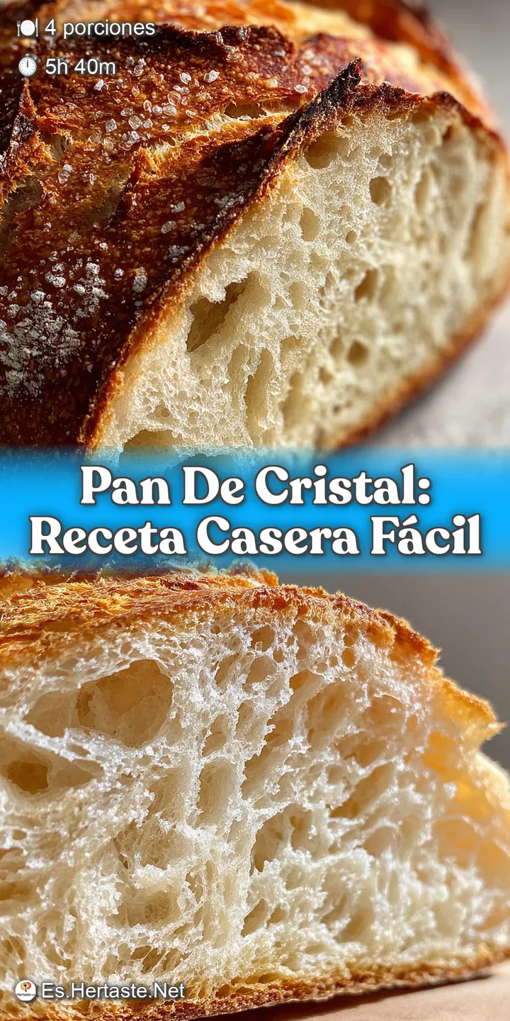 Close-up of crusty, translucent Pan de Cristal. Juicy, macerated tomatoes soak into the airy bread's open crumb structure.