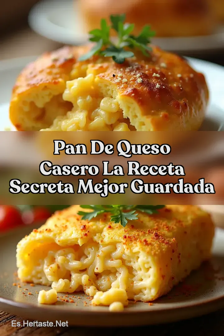 Pan de Queso Casero La Receta Secreta Mejor Guardada