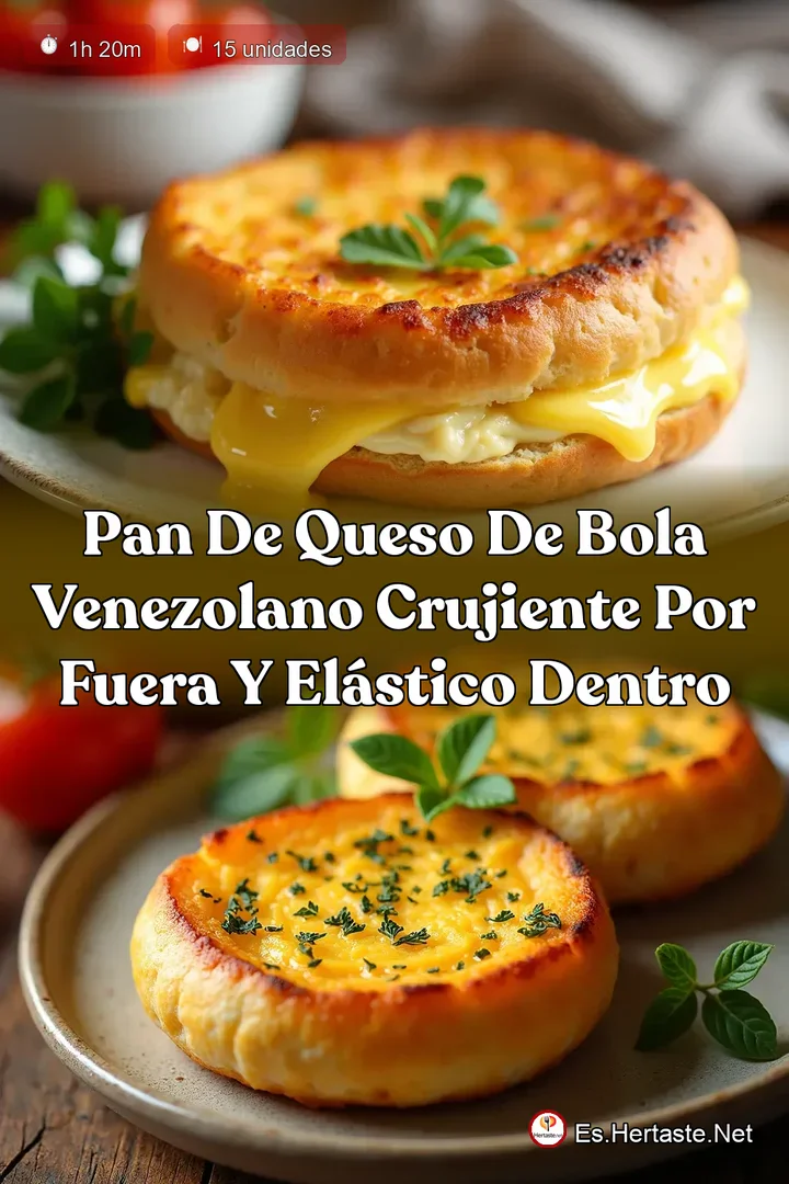 Pan de Queso de Bola Venezolano Crujiente Por Fuera y El&aacute;stico Dentro