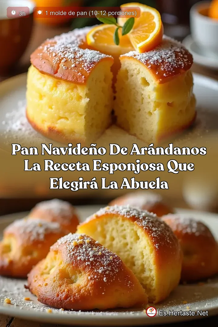 Pan Navide&ntilde;o de Ar&aacute;ndanos La Receta Esponjosa Que Elegir&aacute; la Abuela