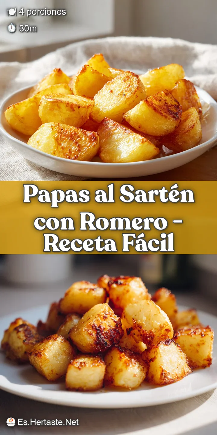 Close-up of crispy, golden potatoes, their rough texture glistening, hinting at a savory, rosemary-infused flavor, fresh f...