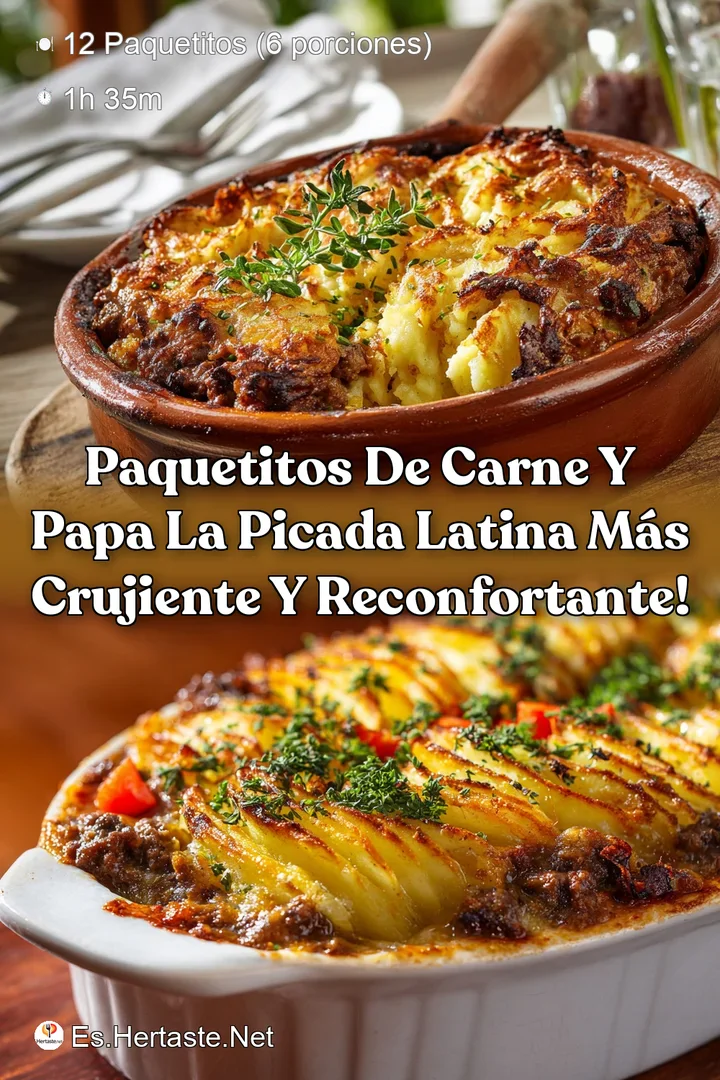 Paquetitos De Carne Y Papa La picada latina m&aacute;s crujiente y reconfortante!
