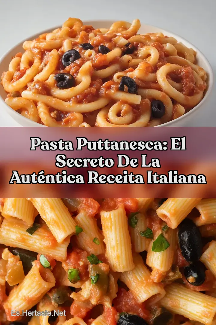 Pasta Puttanesca: El Secreto de la Aut&eacute;ntica Receita Italiana