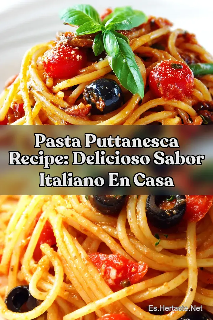 Pasta Puttanesca Recipe: Delicioso Sabor Italiano en Casa