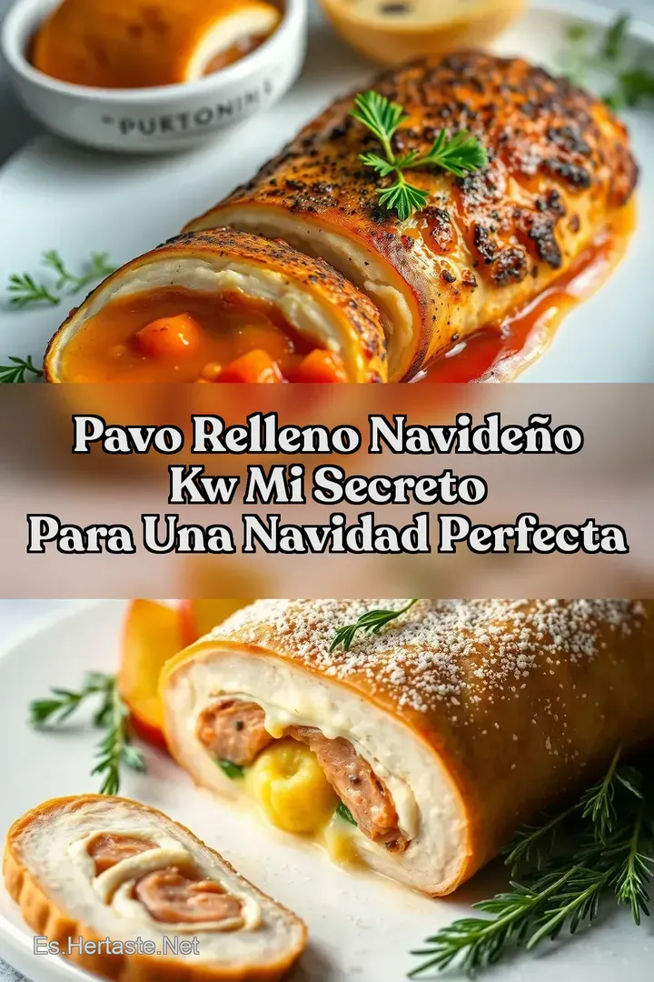 Pavo Relleno Navide&ntilde;o kw Mi Secreto para Una Navidad Perfecta