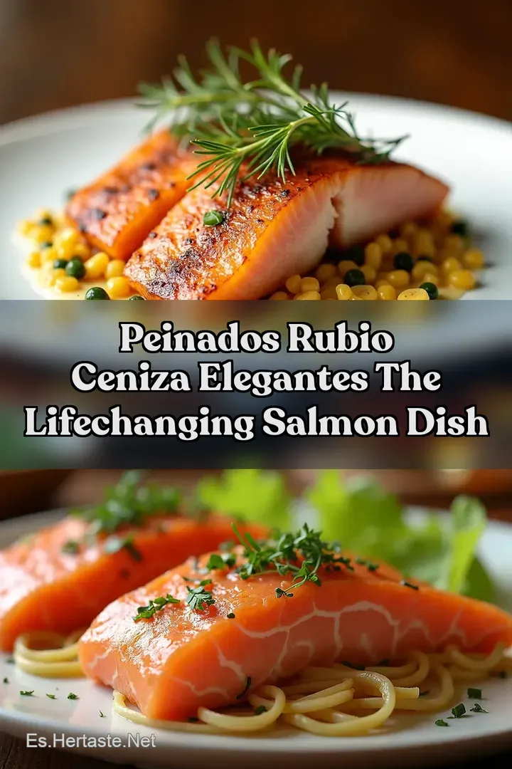 Peinados rubio ceniza elegantes The LifeChanging Salmon Dish