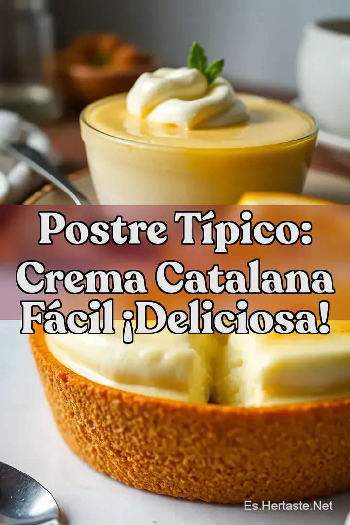 Postre T&iacute;pico: Crema Catalana F&aacute;cil &iexcl;Deliciosa!