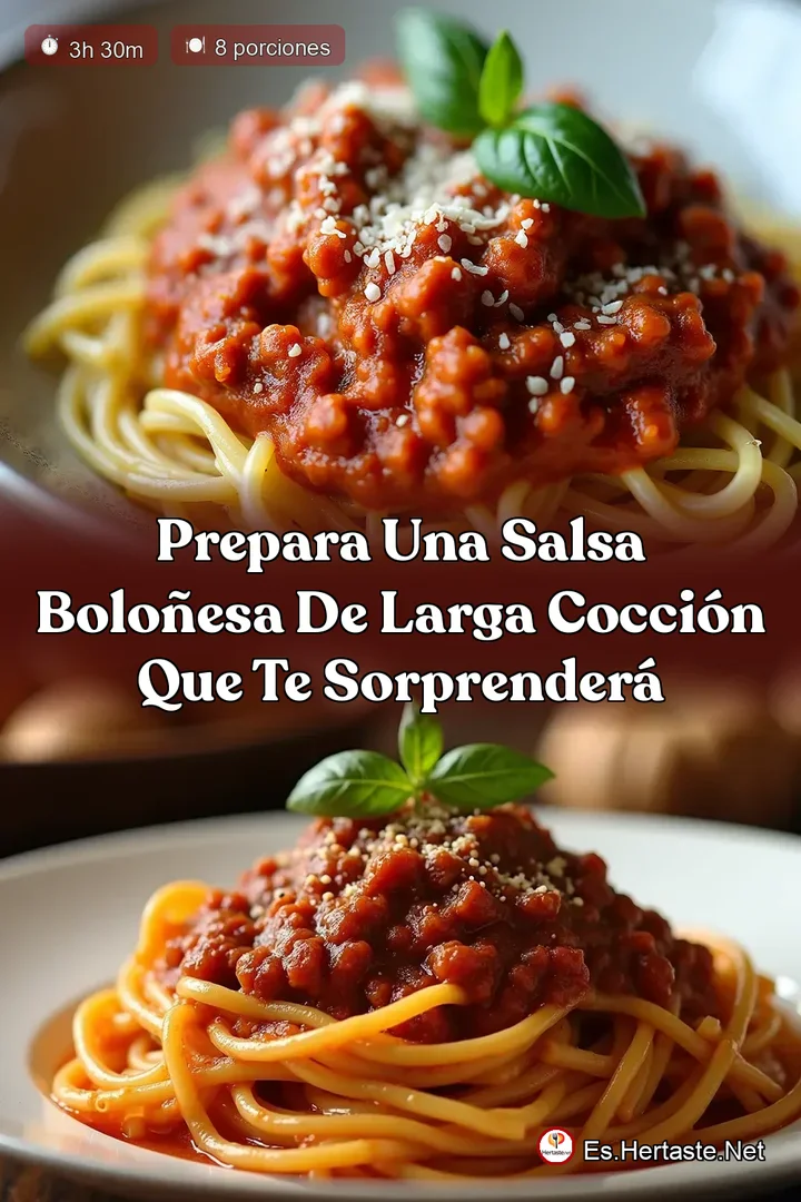 Prepara una Salsa Bolo&ntilde;esa de Larga Cocci&oacute;n que te Sorprender&aacute;