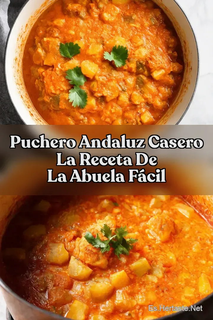 Puchero Andaluz Casero La Receta de la Abuela F&Aacute;CIL