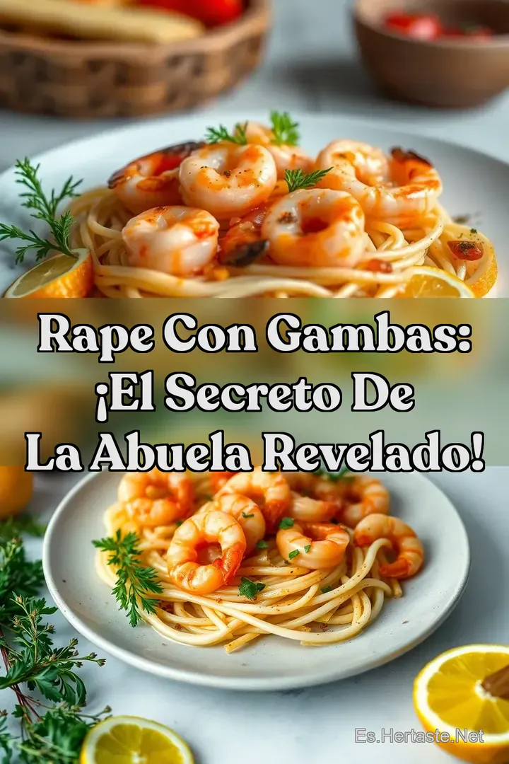 Rape con Gambas: &iexcl;El Secreto de la Abuela Revelado!