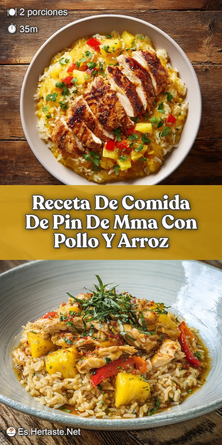 Close-up reveals juicy chicken, perfectly cooked rice, and fresh herbs. A vibrant, appetizing food composition.