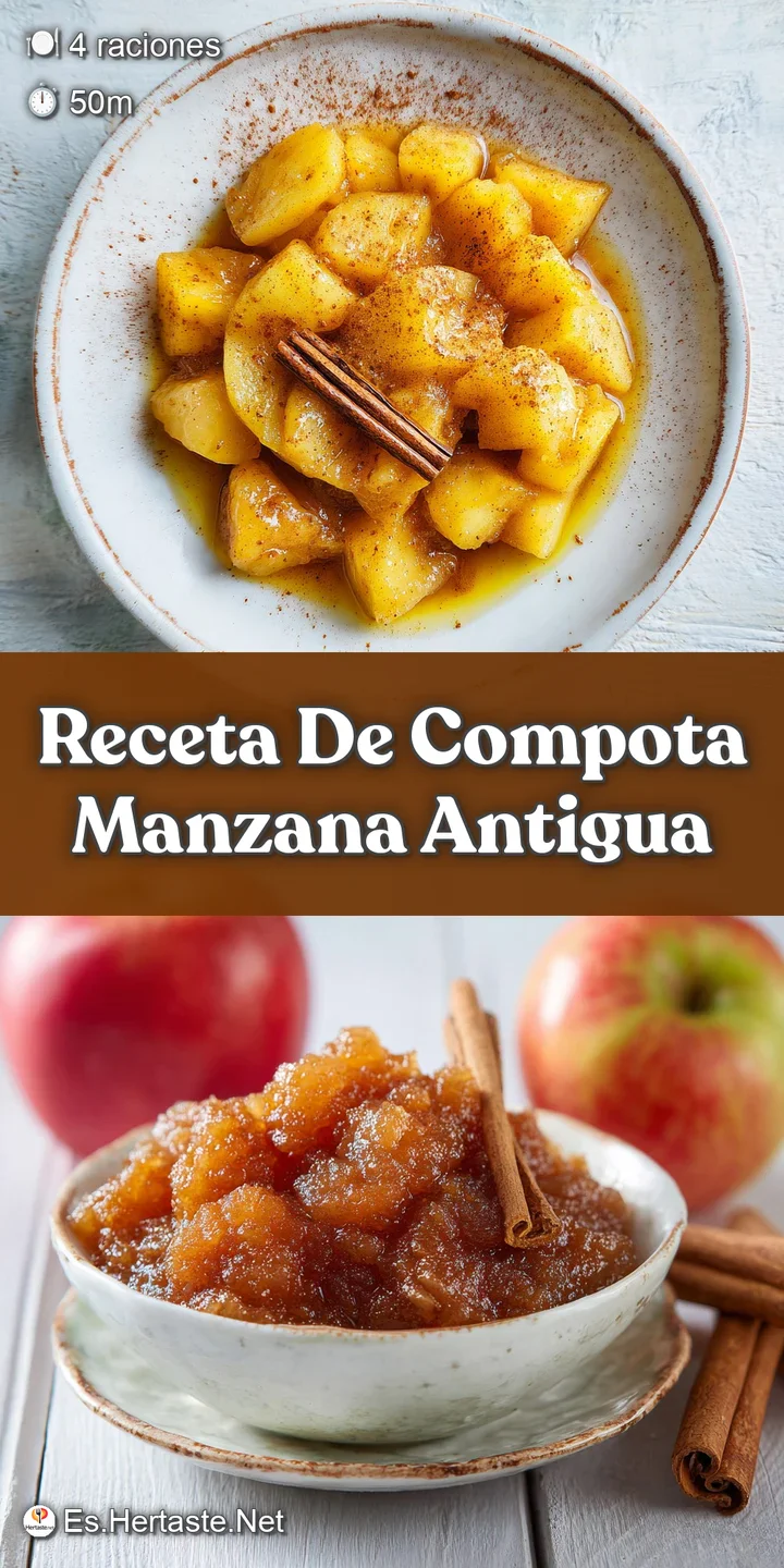 Close-up of glistening, chunky applesauce. Swirls of spice & soft apple pieces promise warm, homemade goodness.