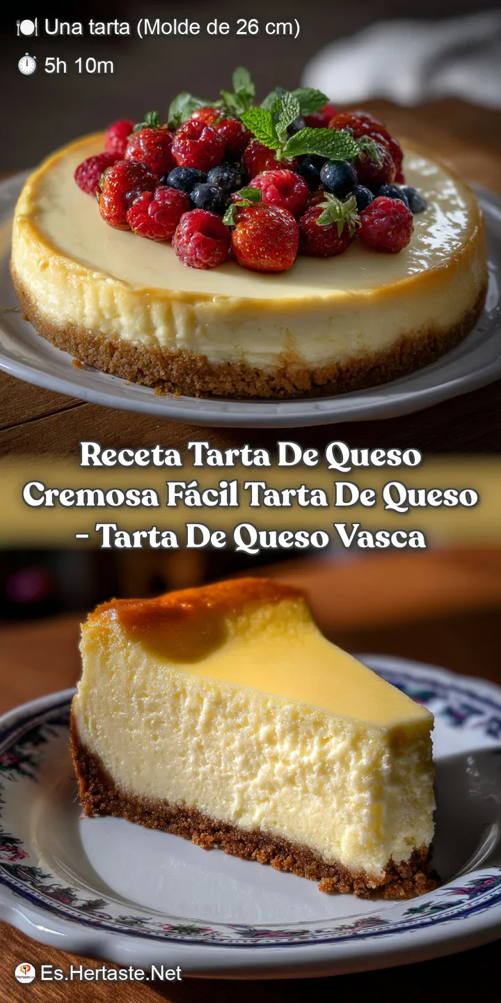 Receta Tarta De Queso Cremosa F&aacute;cil Tarta De Queso - Tarta De Queso Vasca