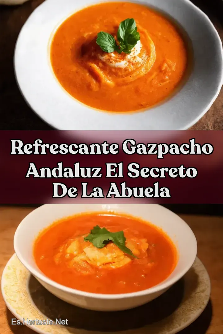 Refrescante Gazpacho Andaluz El Secreto de la Abuela