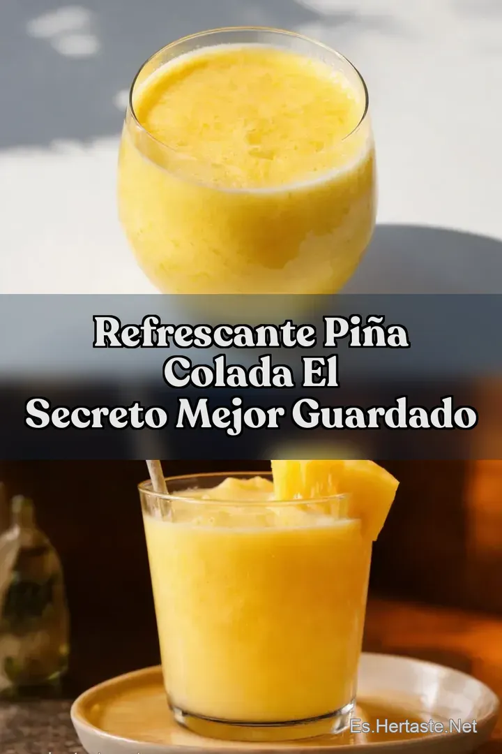 Refrescante Pi&ntilde;a Colada El Secreto Mejor Guardado