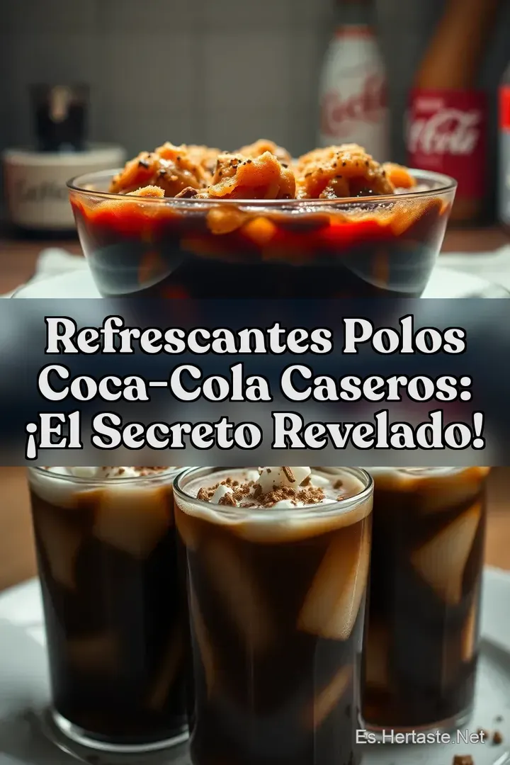 Refrescantes Polos Coca-Cola Caseros: &iexcl;El Secreto Revelado!