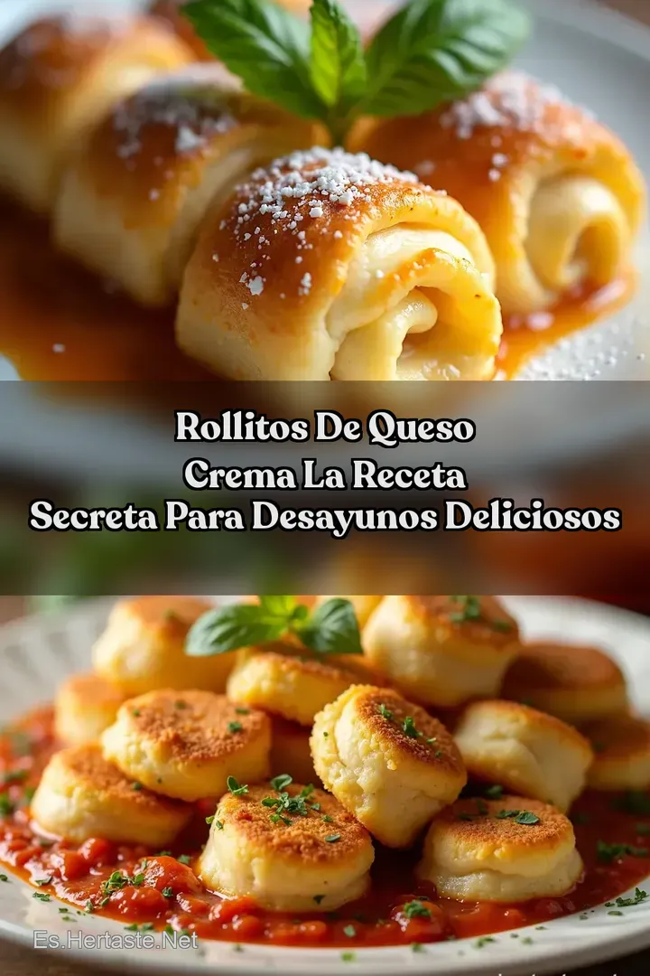 Rollitos De Queso Crema La Receta Secreta Para Desayunos Deliciosos