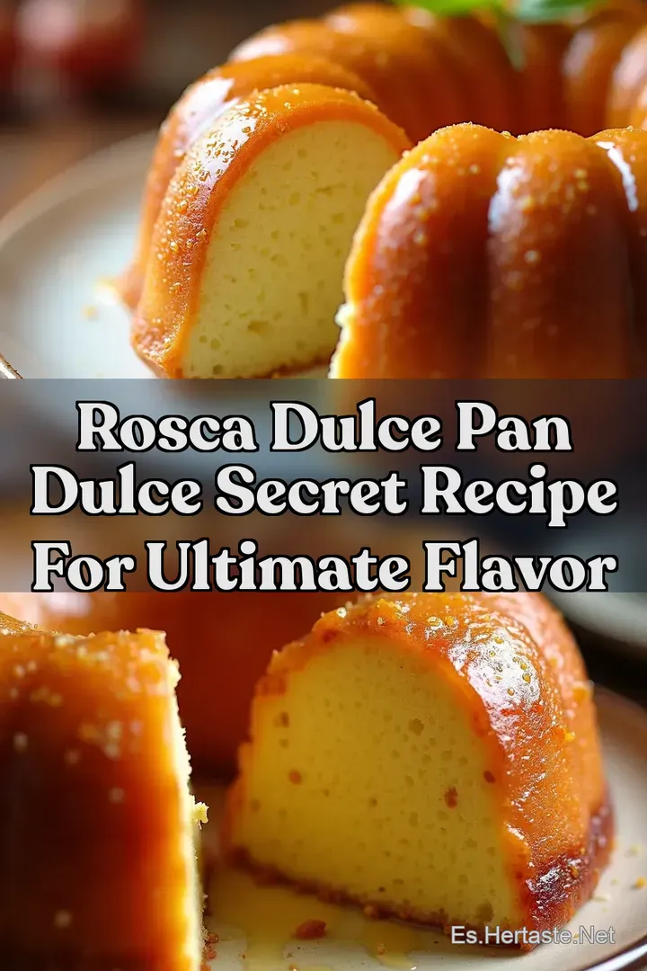 Rosca Dulce Pan Dulce Secret Recipe For Ultimate Flavor