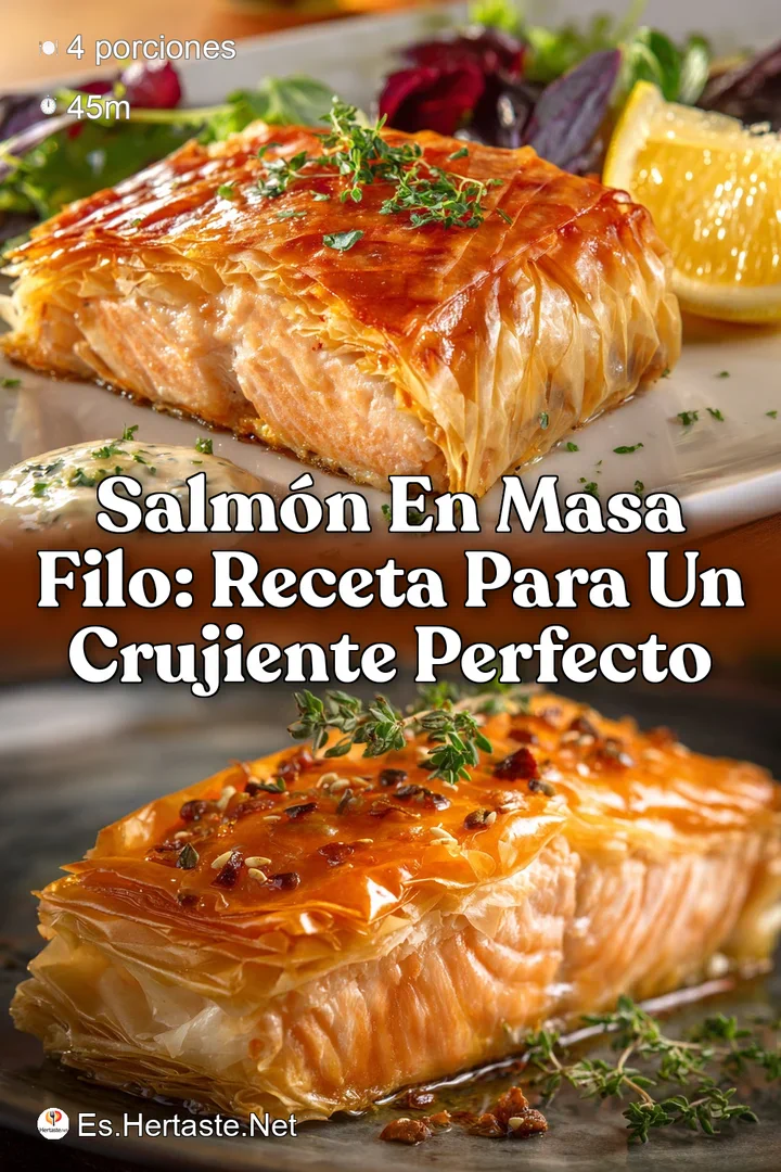 Salm&oacute;n en Masa Filo: Receta para un Crujiente Perfecto