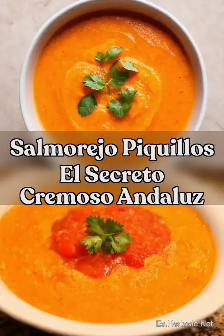 Salmorejo Piquillos El Secreto Cremoso Andaluz