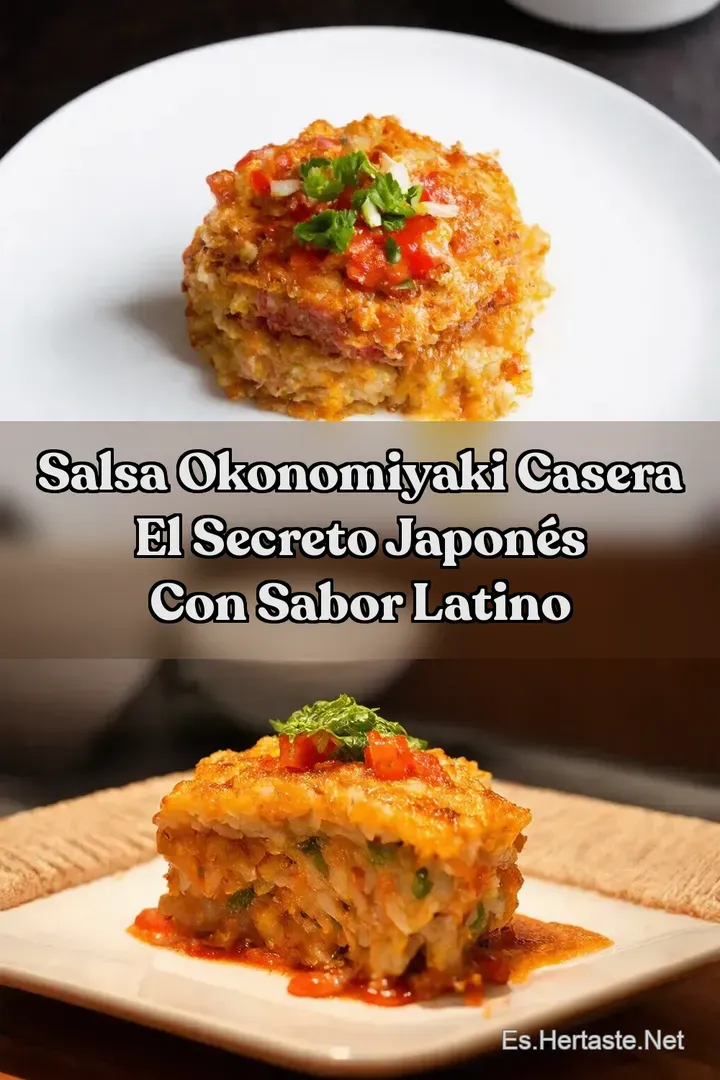 Salsa Okonomiyaki Casera El Secreto Japon&eacute;s con Sabor Latino