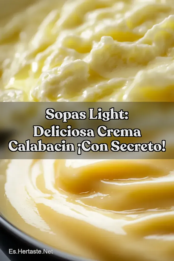 Sopas Light: Deliciosa Crema Calabacin &iexcl;Con Secreto!