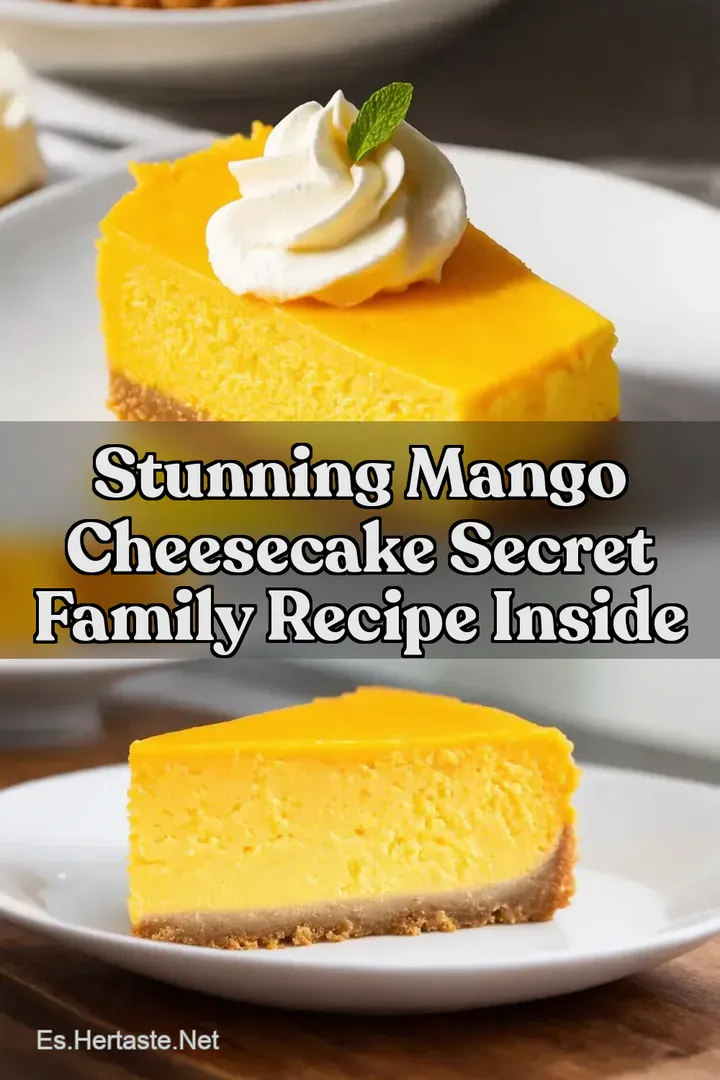 Stunning Mango Cheesecake Secret Family Recipe Inside