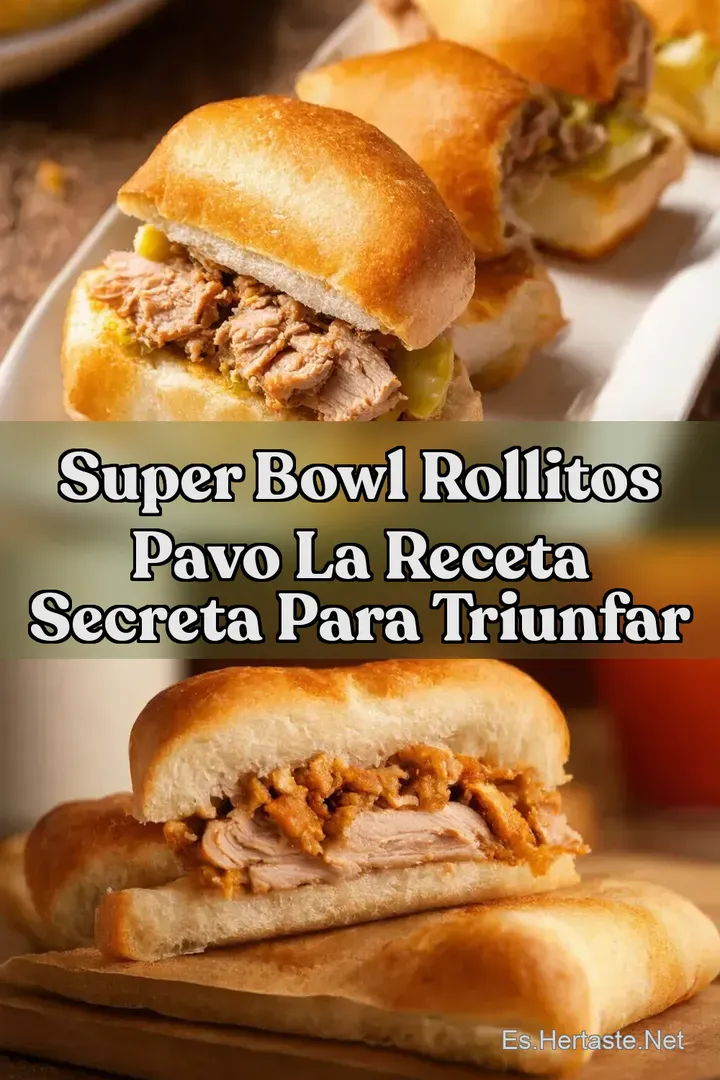 Super Bowl Rollitos Pavo La Receta Secreta Para Triunfar