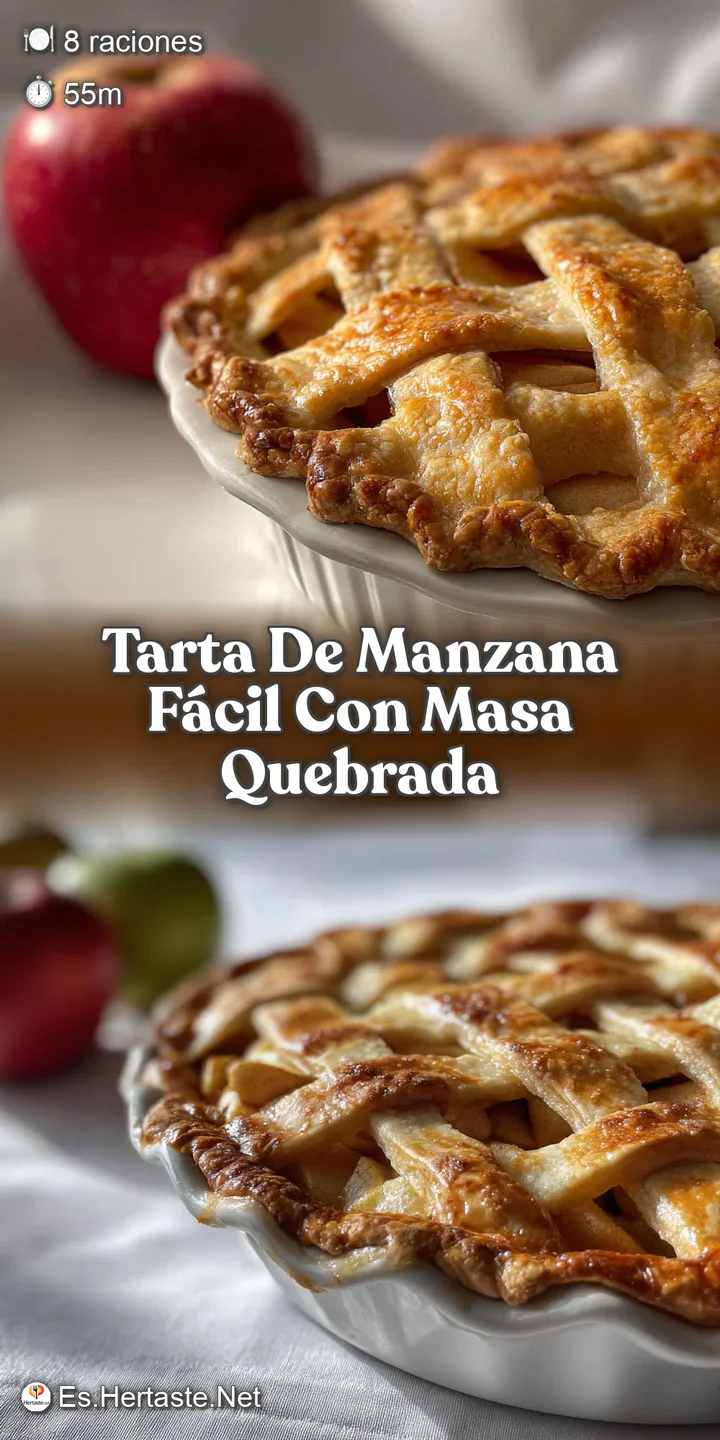 Close-up of a delectable apple tart reveals glistening, caramelized apples nestled in a buttery, golden pastry shell.