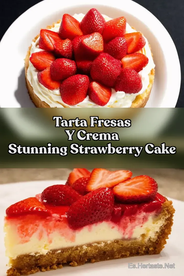 Tarta Fresas y Crema Stunning Strawberry Cake