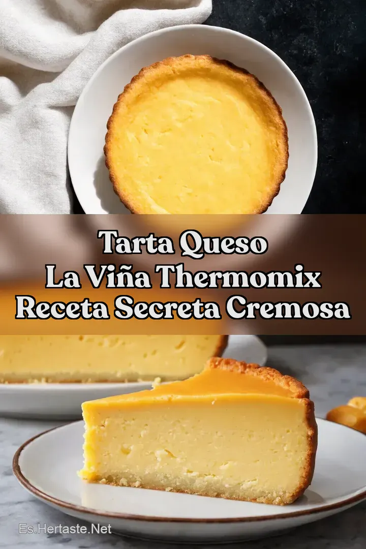 Tarta Queso La Vi&ntilde;a Thermomix Receta Secreta Cremosa