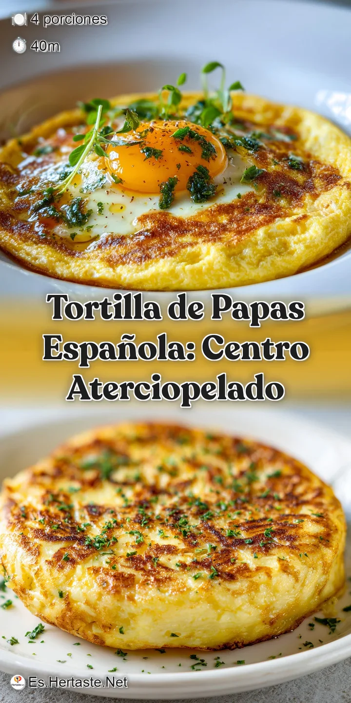 Close-up of a freshly cut Spanish tortilla, revealing soft layers of potato and egg, hinting at a savory, comforting exper...