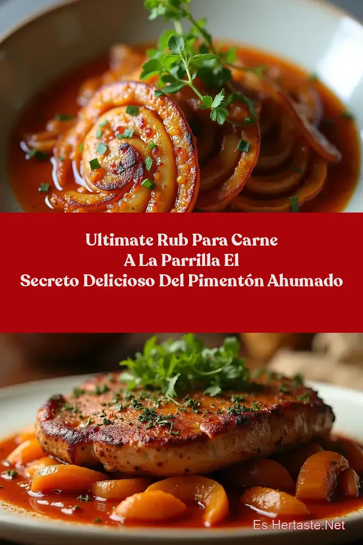 Ultimate Rub para Carne a la Parrilla El Secreto Delicioso del Piment&oacute;n Ahumado