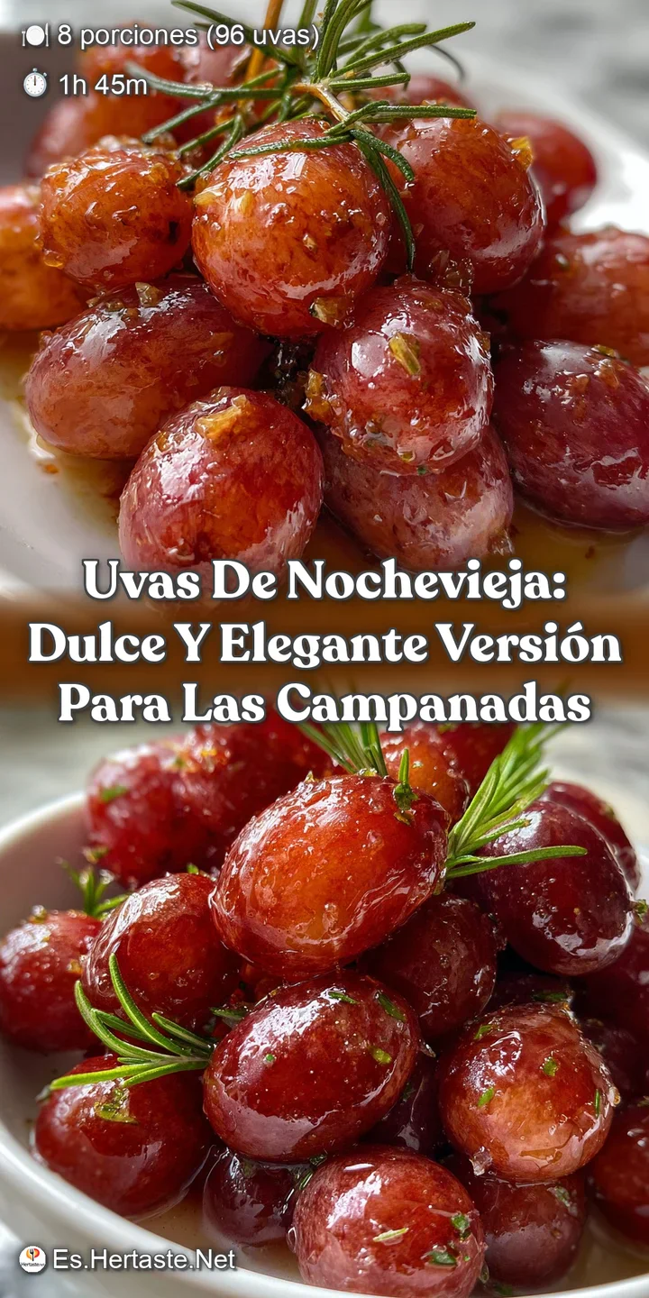 Uvas de Nochevieja: Dulce y Elegante Versi&oacute;n para las Campanadas