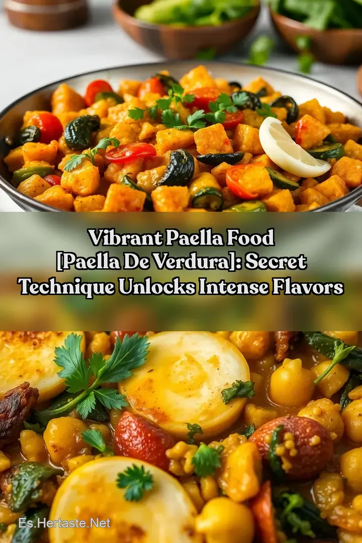 Vibrant Paella Food [Paella de Verdura]: Secret Technique Unlocks Intense Flavors