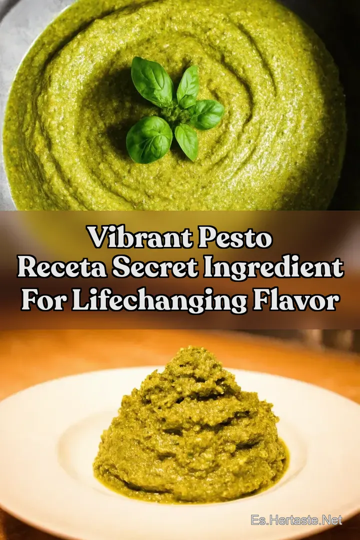 Vibrant Pesto Receta Secret Ingredient for LifeChanging Flavor
