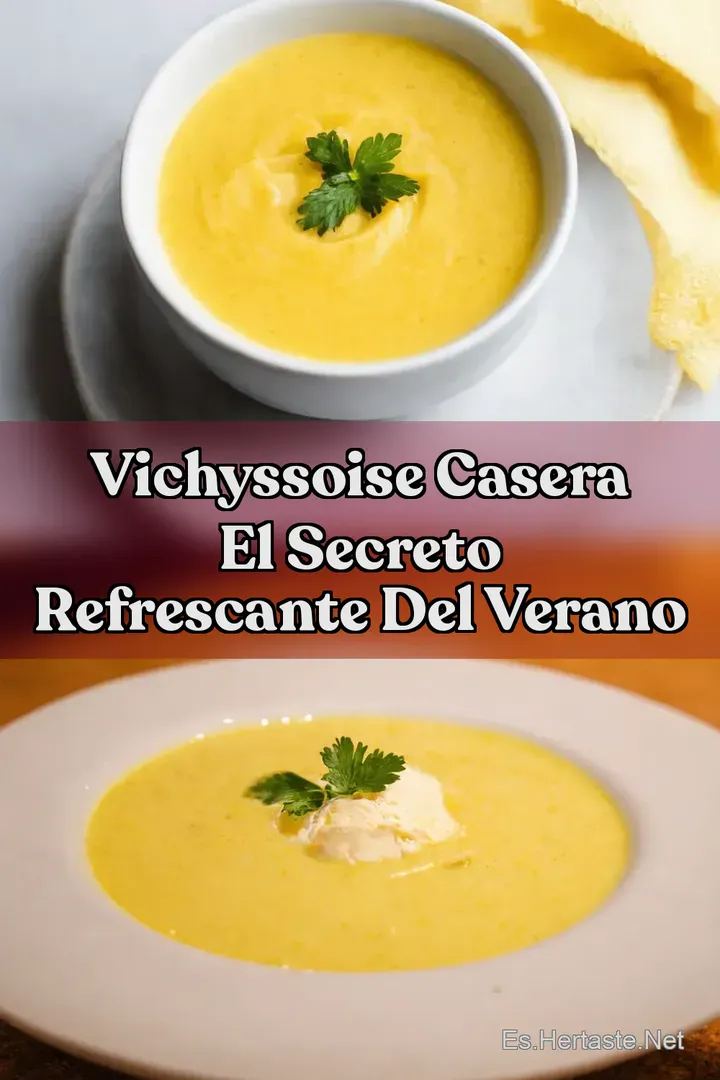 Vichyssoise Casera El Secreto Refrescante del Verano