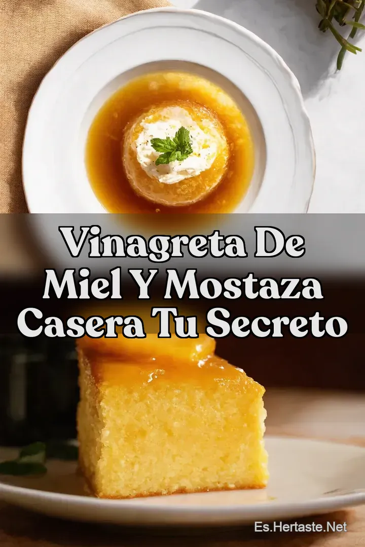 Vinagreta de Miel y Mostaza Casera Tu Secreto