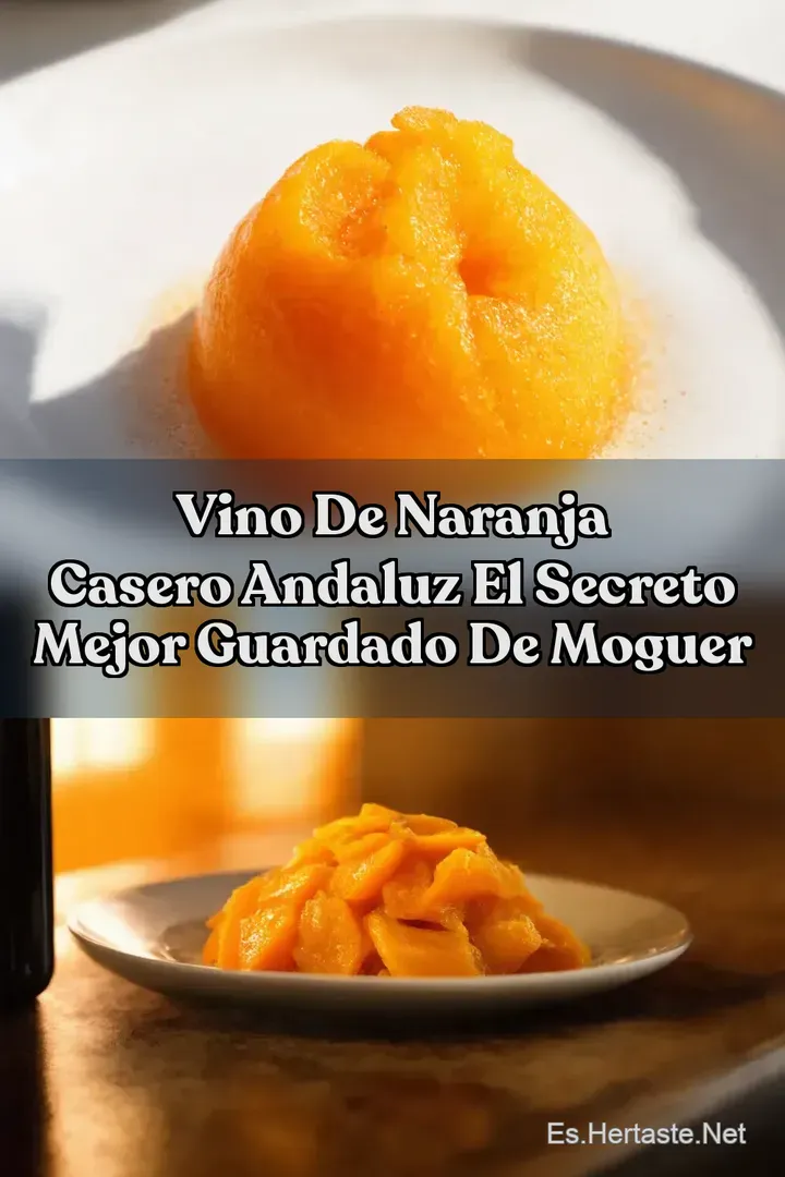Vino de naranja casero andaluz El secreto mejor guardado de Moguer