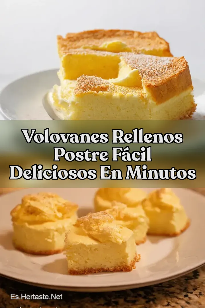 Volovanes Rellenos Postre F&aacute;cil Deliciosos en Minutos