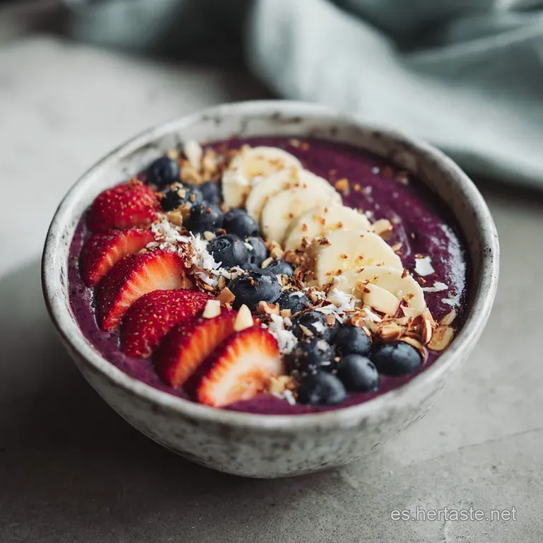 Homemade Acai Smoothie Bowl Cremoso