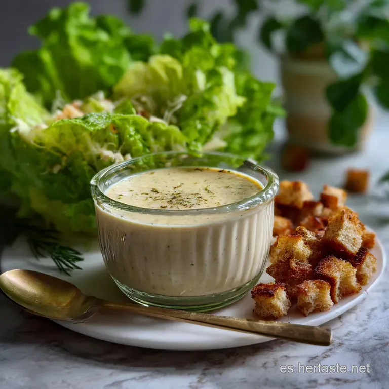 Cmo Hacer Aderezo Csar Casero Para: Receta Cremosa