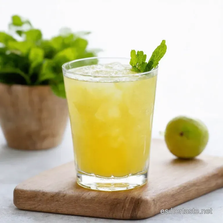 Agua Fresca de Sand&iacute;a y Hierbabuena Un Oasis de Frescura