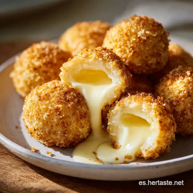 Albondigas De Queso: N&uacute;cleo Sedoso