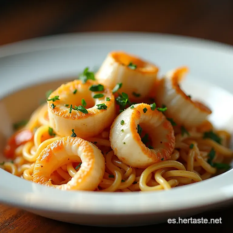 Alfredo de Mariscos del Cant&aacute;brico